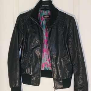 Leather jacket